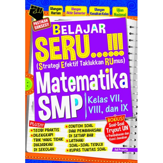 Belajar Seru...!!! Matematika Smp Kelas Vii, Viii, Dan Ix