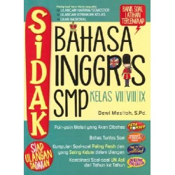Sidak Siap Ulangan Dadakan Bahasa Inggris Smp Kelas Vii, Viii, Ix Sidak Siap Ulangan Dadakan Bahasa Inggris Smp Kelas Vii, Viii, Ix