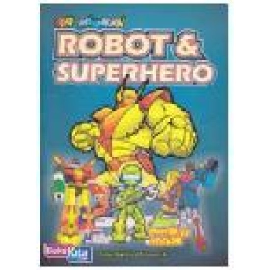 Seri Mewarnai Robot&Superhero (Bonus Poster&Sticker)