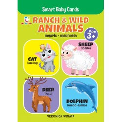 Opredo Smart Baby Cards: Ranch & Wild Animals Opredo Smart Baby Cards: Ranch & Wild Animals