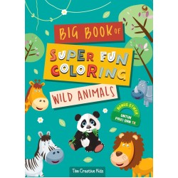 Big Book Of Super Fun Coloring Wild Animals Big Book Of Super Fun Coloring Wild Animals