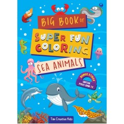 Big Book Of Super Fun Coloring Sea Animals Big Book Of Super Fun Coloring Sea Animals