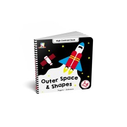 Opredo High Contrast Book: Outer Space & Shapes Opredo High Contrast Book: Outer Space & Shapes