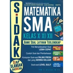 Sidak Siap Ulangan Dadakan Matematika Sma Kelas X, Xi, Xii Sidak Siap Ulangan Dadakan Matematika Sma Kelas X, Xi, Xii