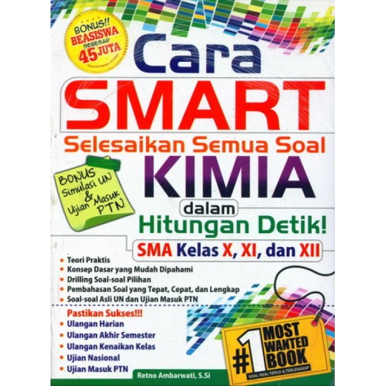 Cara Smart Selesaikan Semua Soal Kimia Dalam Hitungan Detik! Sma Kelas X, Xi, & Xii