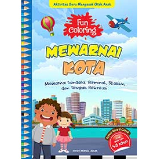 Fun Coloring: Mewarnai Kota