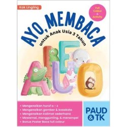 Ayo, Membaca Untuk Anak Usia 3 Tahun; PAUD & TK Ayo, Membaca Untuk Anak Usia 3 Tahun; PAUD & TK