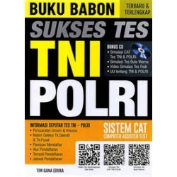 Buku Babon Sukses Tes Tni Polri Sistem Cat (Plus Cd) Buku Babon Sukses Tes Tni Polri Sistem Cat (Plus Cd)