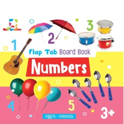 Opredo Flap Tab Board Book - Numbers Opredo Flap Tab Board Book - Numbers