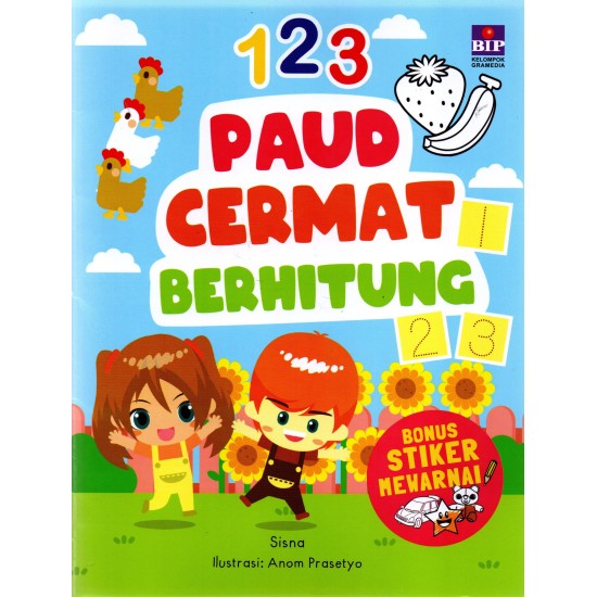 PAUD CERMAT BERHITUNG (BONUS STIKER MEWARNAI BIP)