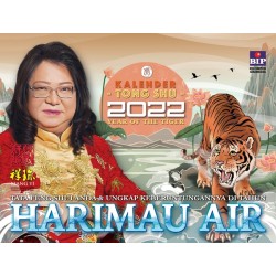 KALENDER TONG SHU 2022: HARIMAU AIR KALENDER TONG SHU 2022: HARIMAU AIR