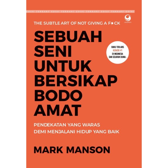 Sebuah Seni untuk Bersikap Bodo Amat (Hard Cover)