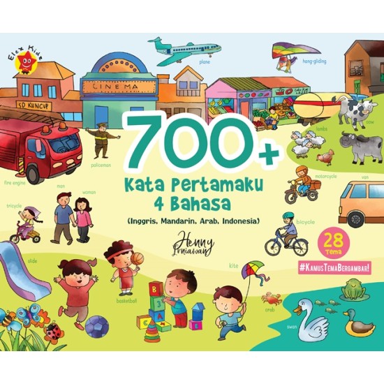 700+ Kata Pertamaku 4 Bahasa