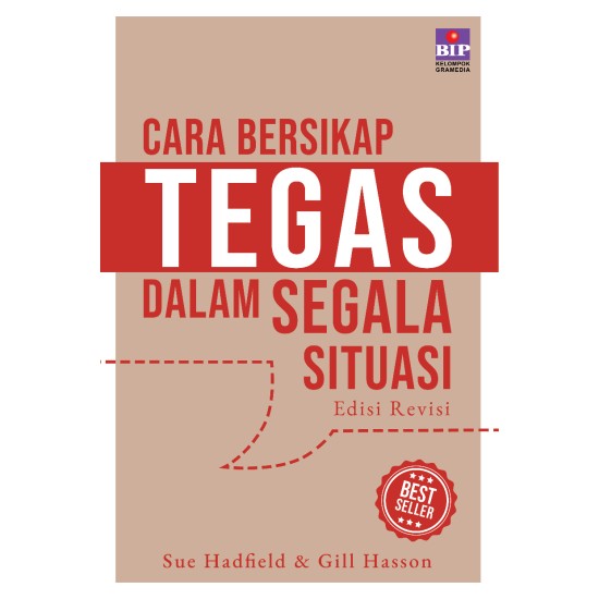 Buku Cara Bersikap Tegas dalam Segala Situasi (Cover 2022)