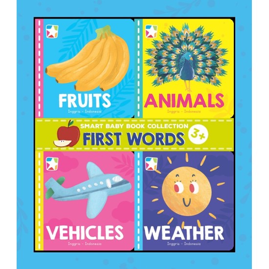 Opredo Smart Baby Book - First Words