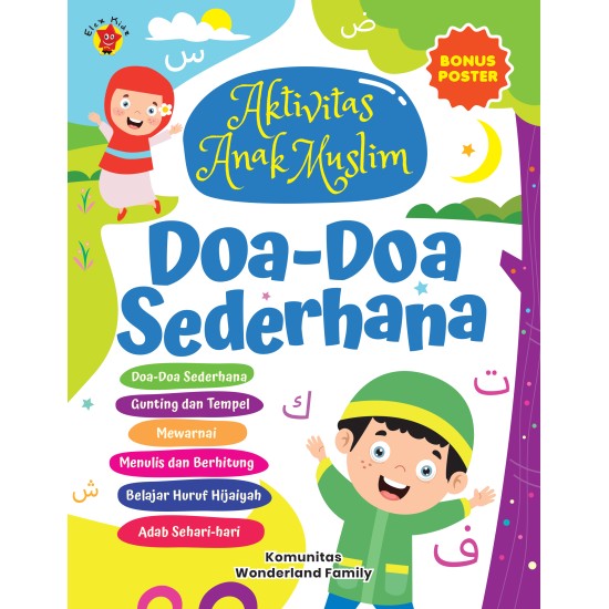 Aktivitas Anak Muslim Doa-Doa Sederhana