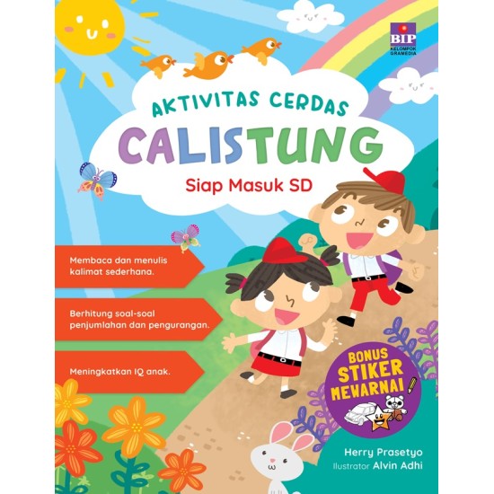 Buku Aktivitas Cerdas Calistung-Siap Masuk SD (Bonus Stiker Mewarnai BIP)