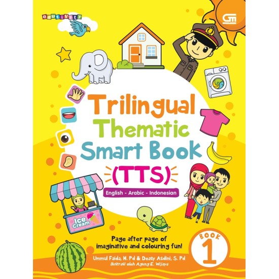 Trilingual Thematic Smart Book (TTS) (English-Arabic-Indonesian) - Book 1