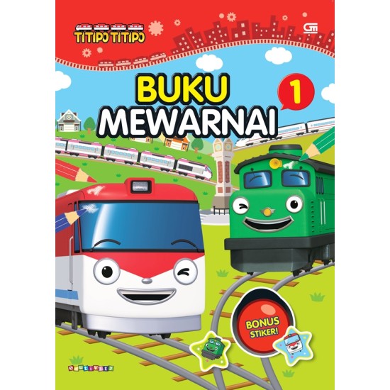 Titipo: Buku Mewarnai 1