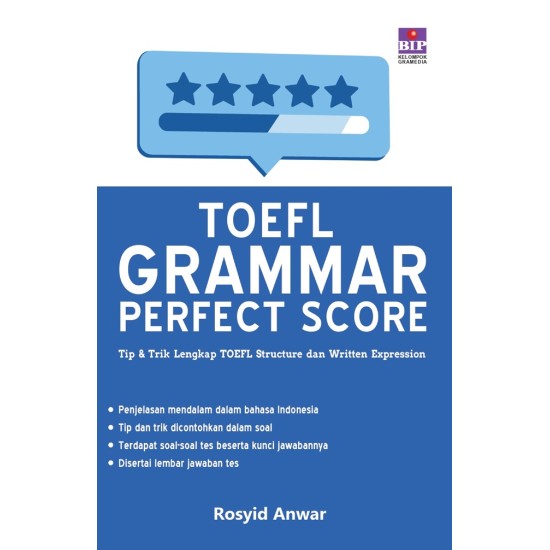 Buku Toefl Grammar Perfect Score