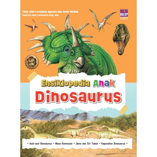 Buku Ensiklopedia Anak: Dinosaurus