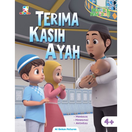 Opredo Membaca & Mewarnai Hafiz Hafizah - Terima Kasih Ayah