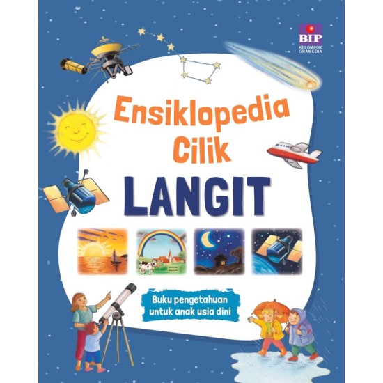 Buku Ensiklopedia cilik: langit (cover 2022)