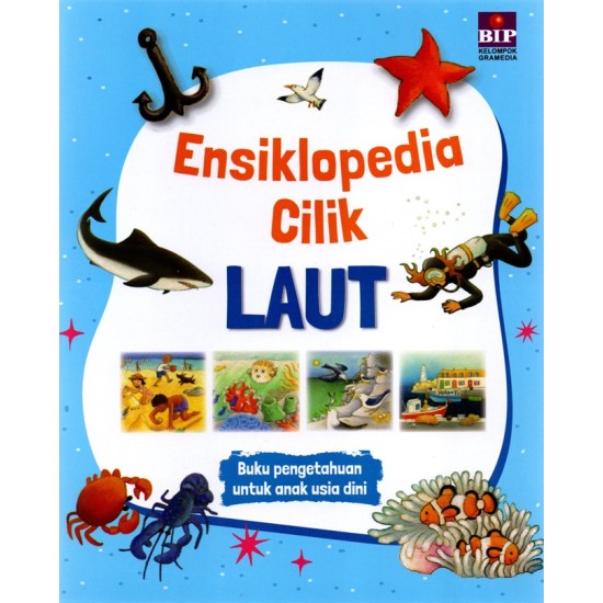 Buku Ensiklopedia cilik: Laut (cover 2022)