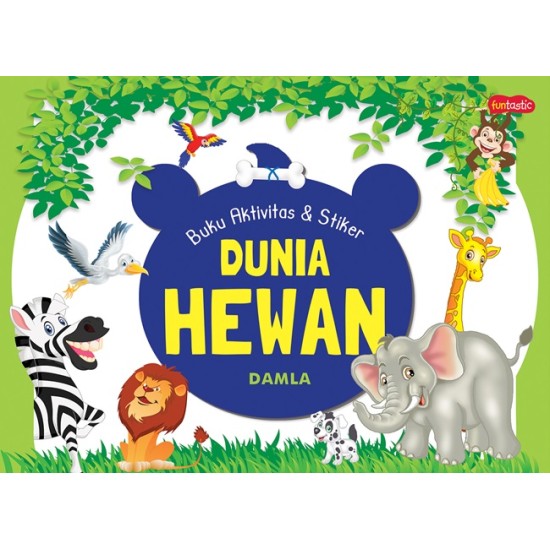 Buku Aktivitas & Stiker - Dunia Hewan