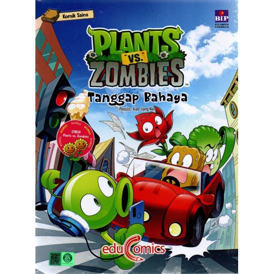 Educomics Plants vs Zombies : Tanggap Bahaya