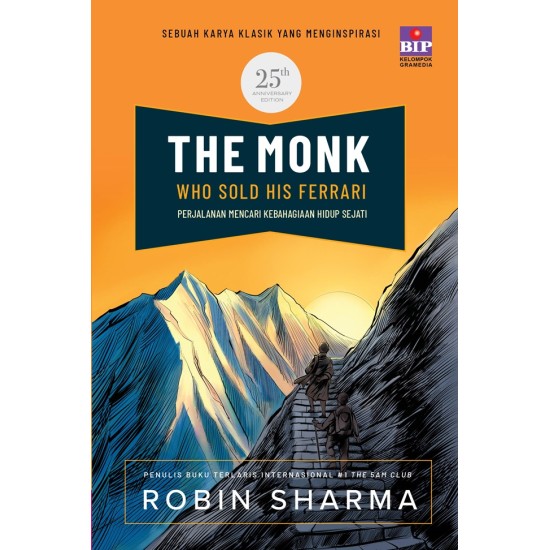 Buku The Monk Who Sold His Ferrari: Perjalanan Mencari Kebahagiaan Hidup Sejati
