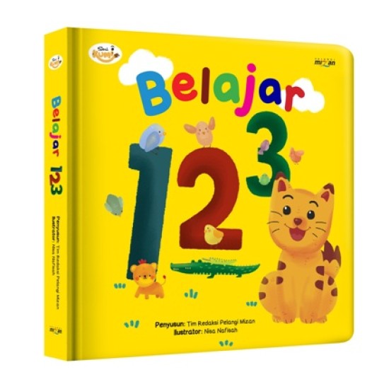 Seri Kumi: Belajar 123 (Boardbook)