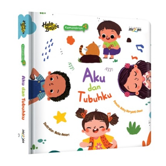 Halo Balita Kemandirian: Aku dan Tubuhku (Boardbook)