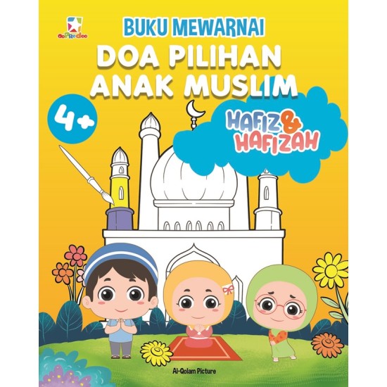Opredo Buku Mewarnai Hafiz Hafizah - Doa Pilihan Anak Muslim