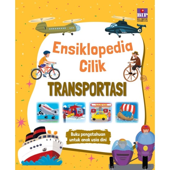 Buku Ensiklopedia cilik: Transportasi (cover 2022)