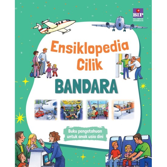 Buku Ensiklopedia cilik: Bandara (cover 2022)
