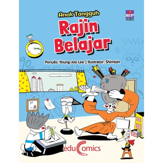 Educomics Anak Tangguh Rajin Belajar