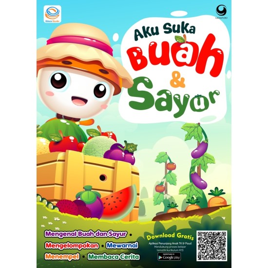 Seri Marbel Aku Suka Buah dan Sayur