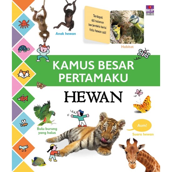 Buku Seri Kamus Besar Pertamaku: Hewan (Boardbook)