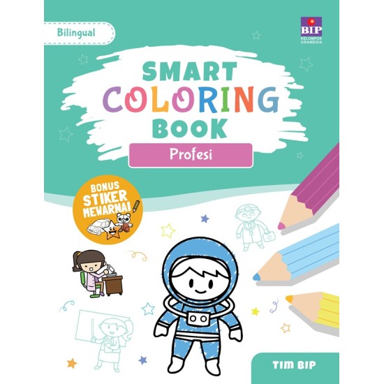 Buku Smart Coloring Book: profesi