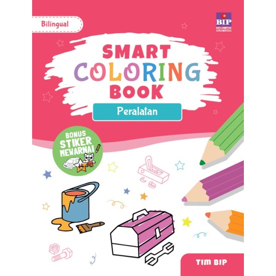 Buku Smart Coloring Book: Peralatan