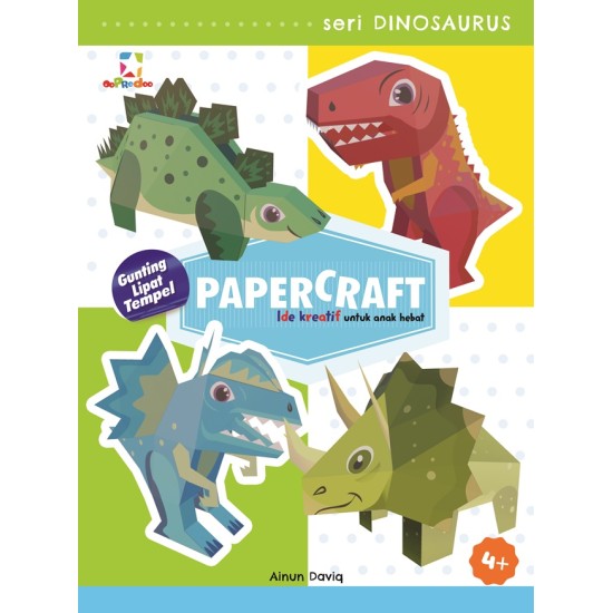 Opredo Paper Craft Seri Dinosaurus