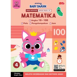 Pinkfong Baby Shark - Buku Aktivitas Matematika 4 Pinkfong Baby Shark - Buku Aktivitas Matematika 4