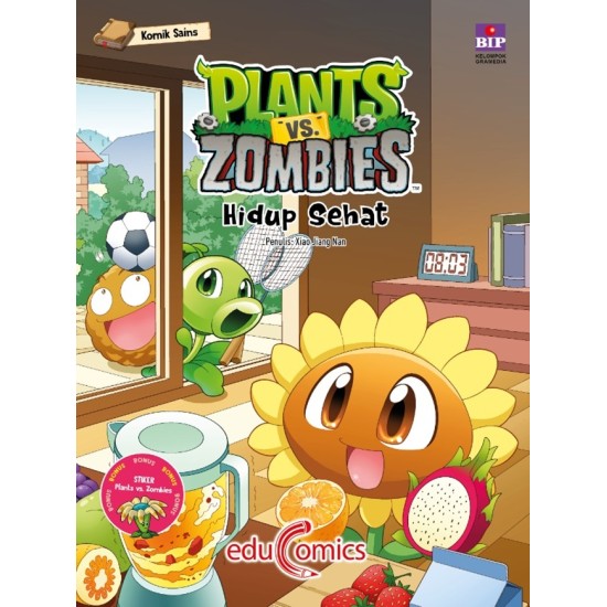 Educomics Plants vs Zombies: Hidup Sehat