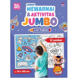 Lembar Mewarnai & Aktivitas Jumbo: Luar Angkasa Lembar Mewarnai & Aktivitas Jumbo: Luar Angkasa