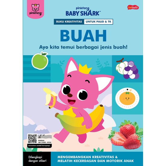 Pinkfong Baby Shark - Buku Kreativitas Buah