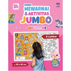 Lembar Mewarnai & Aktivitas Jumbo: Princess Lembar Mewarnai & Aktivitas Jumbo: Princess