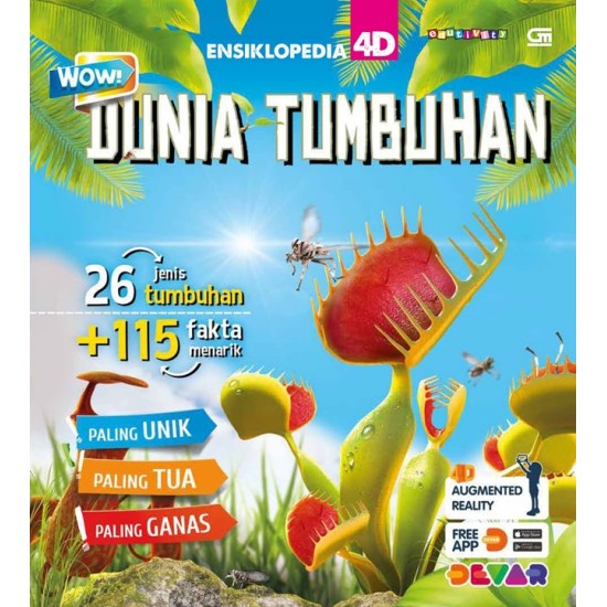 Ensiklopedia 4D: WOW! Dunia Tumbuhan