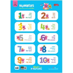 Poster Pinkfong - Numbers (Bahasa Indonesia, Inggris, Mandarin Korea) Poster Pinkfong - Numbers (Bahasa Indonesia, Inggris, Mandarin Korea)
