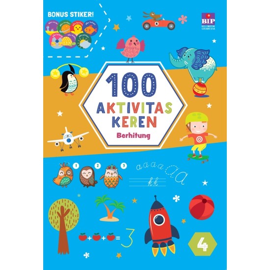 Buku 100 Aktivitas Keren: Berhitung